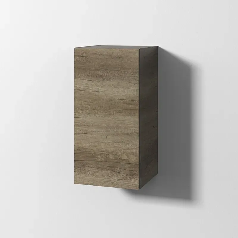 Sanipa Cubes Regalmodul mit 1 Tür, Eiche-Nebraska, CU12137 CU12137