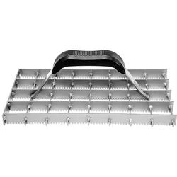 Gitterrabot gezahnt 35 x 35 mm Gitterrabot Rabott Putzhobel Schleifraspel Schleifbrett Schleifhobel Putzkratzer