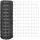 vidaXL Eurozaun 25 x 100 cm Grau/Stahl
