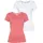 KangaROOS 2er-Set: Shirts, in Rosa/ weiß), | Gr. 48/50,