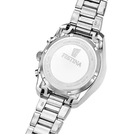 Festina F20753/7 Unisex-Uhr Boyfriend Chronograph Stahl/Multicolor