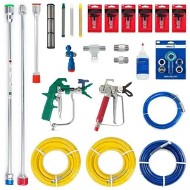 Bautec Airless-Farbsprühgerät G-79 mit Benzinmotor und Kolbenpumpe bis 8,3 l/min