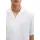 Marc O'Polo Kurzarmhemd "aus reinem Leinen", Herren, Gr. L, Normalgrößen, weiß, Obermaterial: 100% Leinen, unifarben, regular fit normal, normaler Saum, Hemden