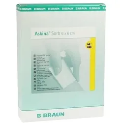 Askina Sorb ster.Alginat-CMC-Wundauflage 6x6cm