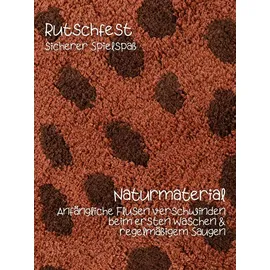 HANSE HOME Snuggle Kinderteppich Berry Braun Multifarben, - Braun