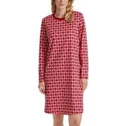 Calida Family And Friends Short Nightdress Rot Baumwolle Small Damen