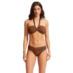 SEAFOLLY Damen Bikinihose Seafolly Collective, Tiramisu, 38