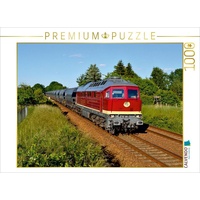 Calvendo 132 293 mit einem Getreidezug bei Medewitz (OL)