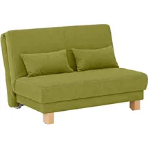 Home Affaire Schlafcouch Chenille 2-Sitzer Grün