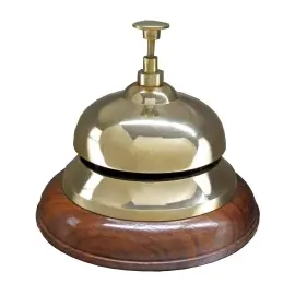 Fuchs Gastronomiebedarf GmbH Tischglocke Messing 1 Stück