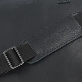 Plevier Rock Shopper Leder Schwarz