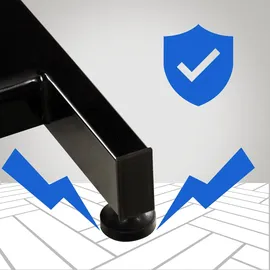 CLP Hydraulische Kosmetikliege Split schwarz
