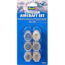 REVELL Farben-Set Zivilflugzeuge 6 St. 30 ml