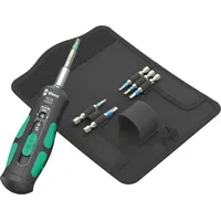 WERA Schraubenzieher Set 7515/7 (05075850001) 7-teilig schwarz/grün