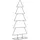 vidaXL Metall-Weihnachtsbaum Schwarz 150 cm