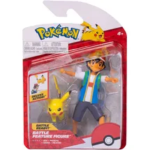 Pokémon Battle Feature Figur Ash & Pikachu 12 cm