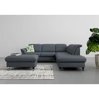 sit&more Stauraumhocker Maggiore Kunststoff 102 x 48 x 67 cm Grau