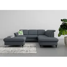 sit&more Stauraumhocker Maggiore Kunststoff 102 x 48 x 67 cm Grau