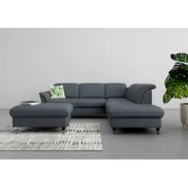 sit&more Stauraumhocker Maggiore Kunststoff 102 x 48 x 67 cm Grau