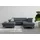 sit&more Stauraumhocker Maggiore Kunststoff 102 x 48 x 67 cm Grau