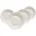 LA Rochère France Dessertteller 21 cm beige/weiß 4er Set