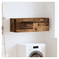 vidaXL Wandschrank Altholz 100 x 36,5 x 35 cm Holzwerkstoff