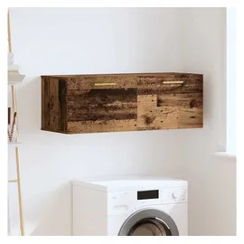 vidaXL Wandschrank Altholz 100 x 36,5 x 35 cm Holzwerkstoff