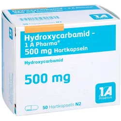 HYDROXYCARBAMID-1A Pharma 500 mg Hartkapseln 50 St