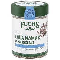 Fuchs Gewürze - Kala Namak - Schwarzsalz - Gewürzsalz für veganes Rührei - natürliche Zutaten - 100 g in wiederverwendbarer, recyclebarer Dose