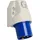 Walther Werke 610306 610306 CEE Wandstecker 16A 3polig 230V 1St.