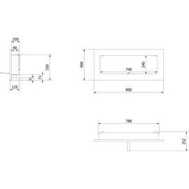 Kratki Delta 2 Slim schwarz