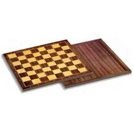 CAYRO Schach- und Dame-Brett Holz (40 X 40 cm)