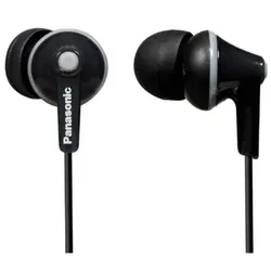 Panasonic RP-HJE125E-K Kopfhörer & Headset Verkabelt im Ohr Musik Schwarz