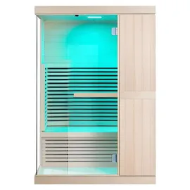 aea Infrarot-Sauna für 2 Personen mit roter Lichttherapie