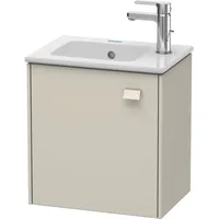 Duravit Brioso Waschtischunterbau BR4000L9191 420x442x289mm, Taupe, Tür links