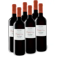 6 x 0,75-l-Flasche Weinpaket Mezquiriz Tempranillo Tinto Roble DO trocken, Rotwein