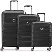 Delsey Meteor Koffer-Set 3-tlg. schwarz