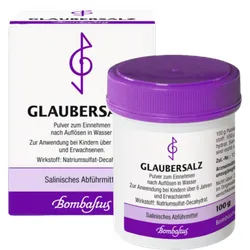 Glaubersalz Natriumsulfat Pulver 100 g