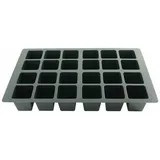 Siena Garden Topfplatte 335 x 220 x 50 mm mit 24 Töpfen aus Kunststoff Ø 4,5 cm