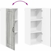 vidaXL Unterschrank Küchenwandschrank 40 x 31 x 100 cm Grau