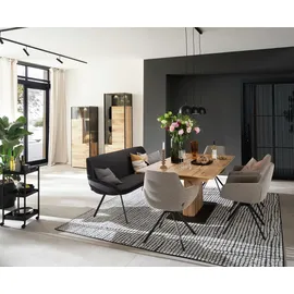 Schöner Wohnen Vorhangschiene "Aluminium-Vorhangschienen Set Emilia 1-Lauf", weiß, B:160cm, SCHÖNER WOHNEN-KOLLEKTION, Gardinenstangen, mit Bohren, verschraubt, Deckenmontage