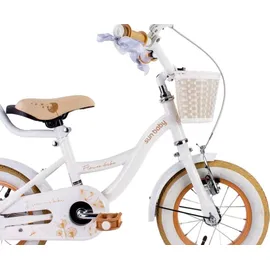 SUN BABY Flower Bike 12 Zoll RH 43 cm Weiß/Beige