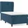 vidaXL Boxspringbett 80 x 200 cm Dunkelblau