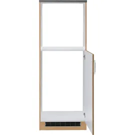 kochstation Kühlumbauschrank KS-Colmar 60 x 60 x 165 cm Braun
