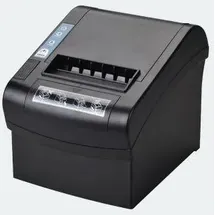 Allnet Thermo-Bondrucker Kassendrucker all-pr806 usb/lan/rs232 schwarz Thermodirektdruck Druckgeschwindigkeit 260mm/s