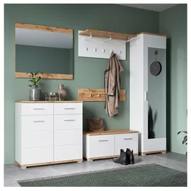 Lomadox HUESCA-129 Garderoben-Set 6-teilig 0 x 0 x 0 weiß