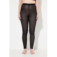 Ulla Popken Strumpfhose in schwarz | Gr.: 46-48