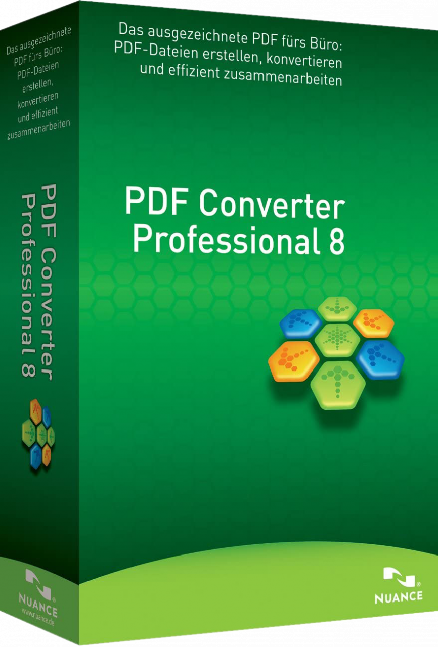 Nuance PDF Converter Professional 8 | Windows | Sofortdownload