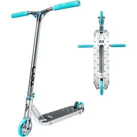 Fantic26 CORE CG1 Stunt-Scooter Park H=81cm Silber Gebürstet / Türkis
