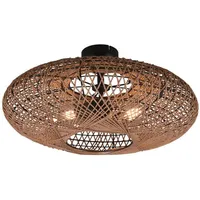 Trio Deckenleuchte Hedda Sisal